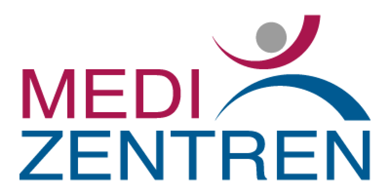 Logo MediZentren GmbH.